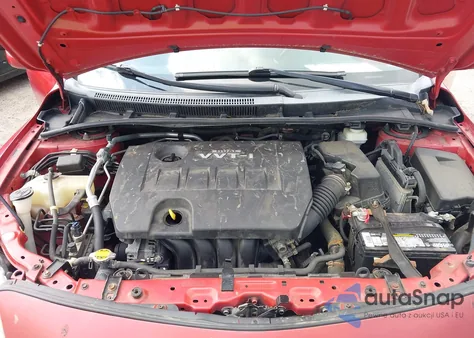 2010 Toyota Corolla S из США, поврежденный, VIN 2T1BU4EE2AC484351